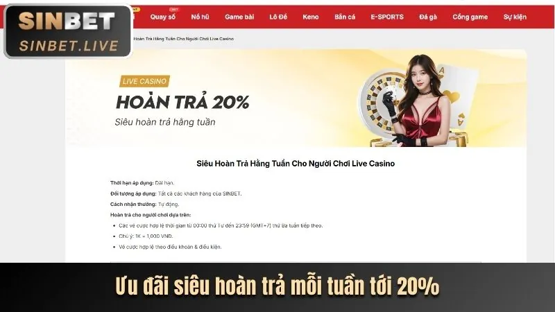 Khuyến mãi tiền thưởng hàng ngày freebet casino